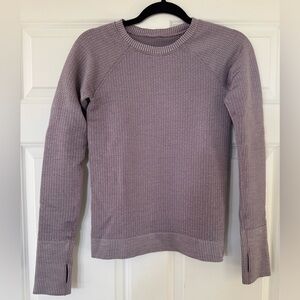 Lululemon Rest Less Pullover Bubble Dot Violet Verbana/Chrome
